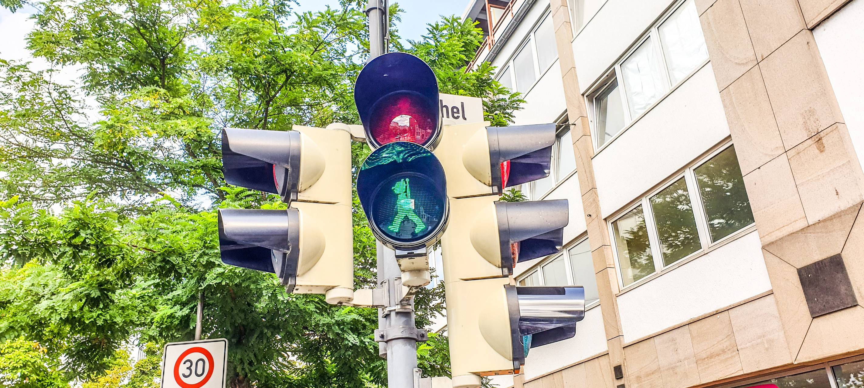 Schützenampelmännchen in Neuss