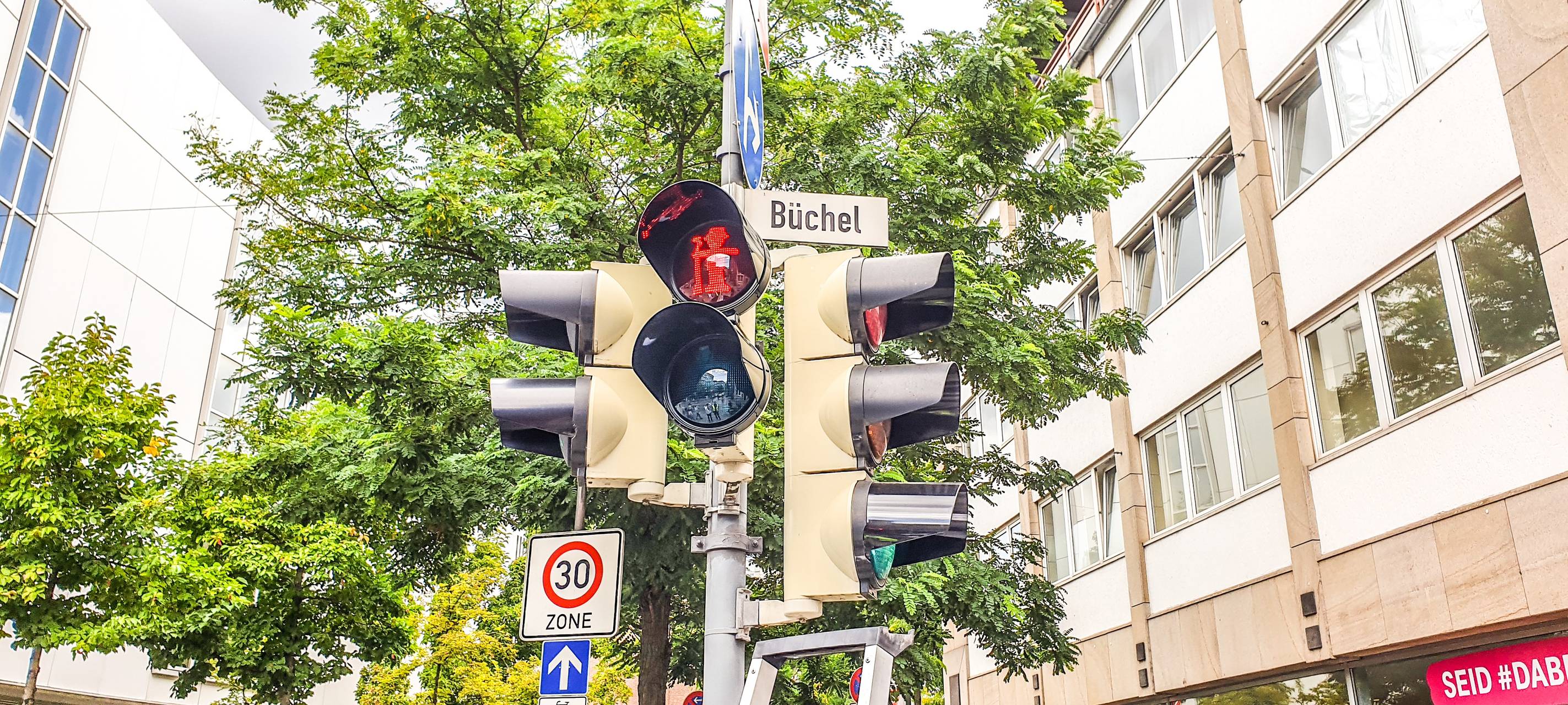 Schützenampelmännchen in Neuss
