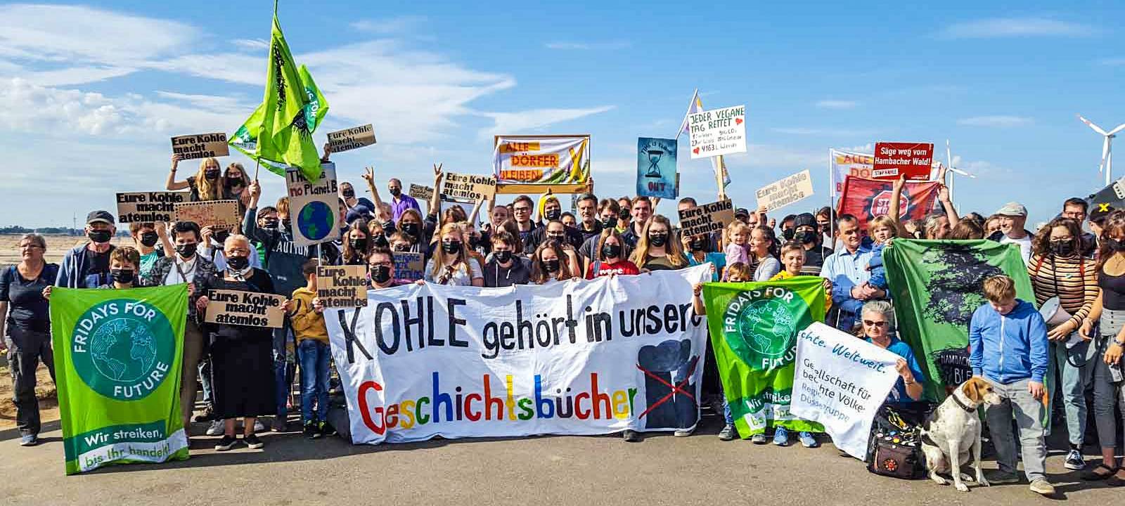 Teach-In am Tagebau