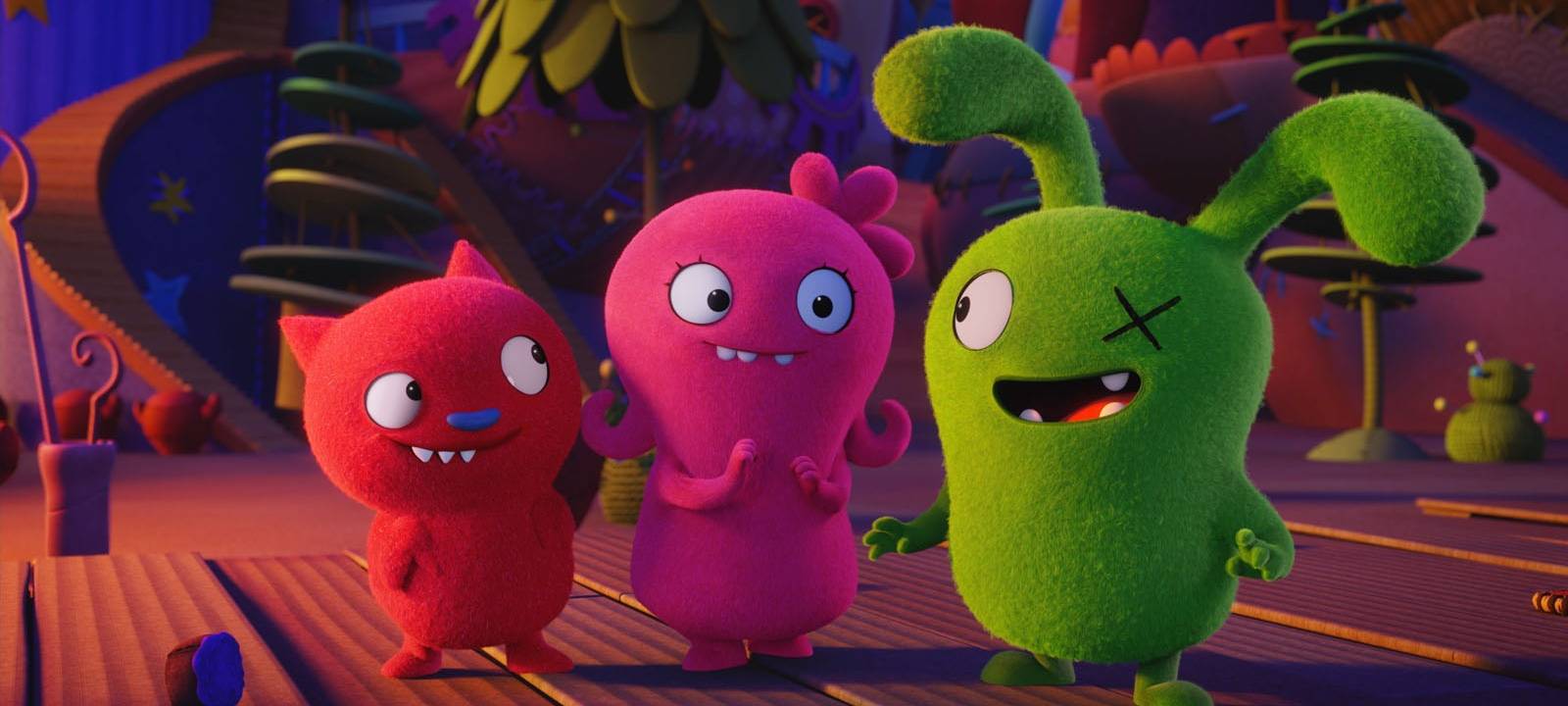 Die Ugly Dolls halten zusammen.