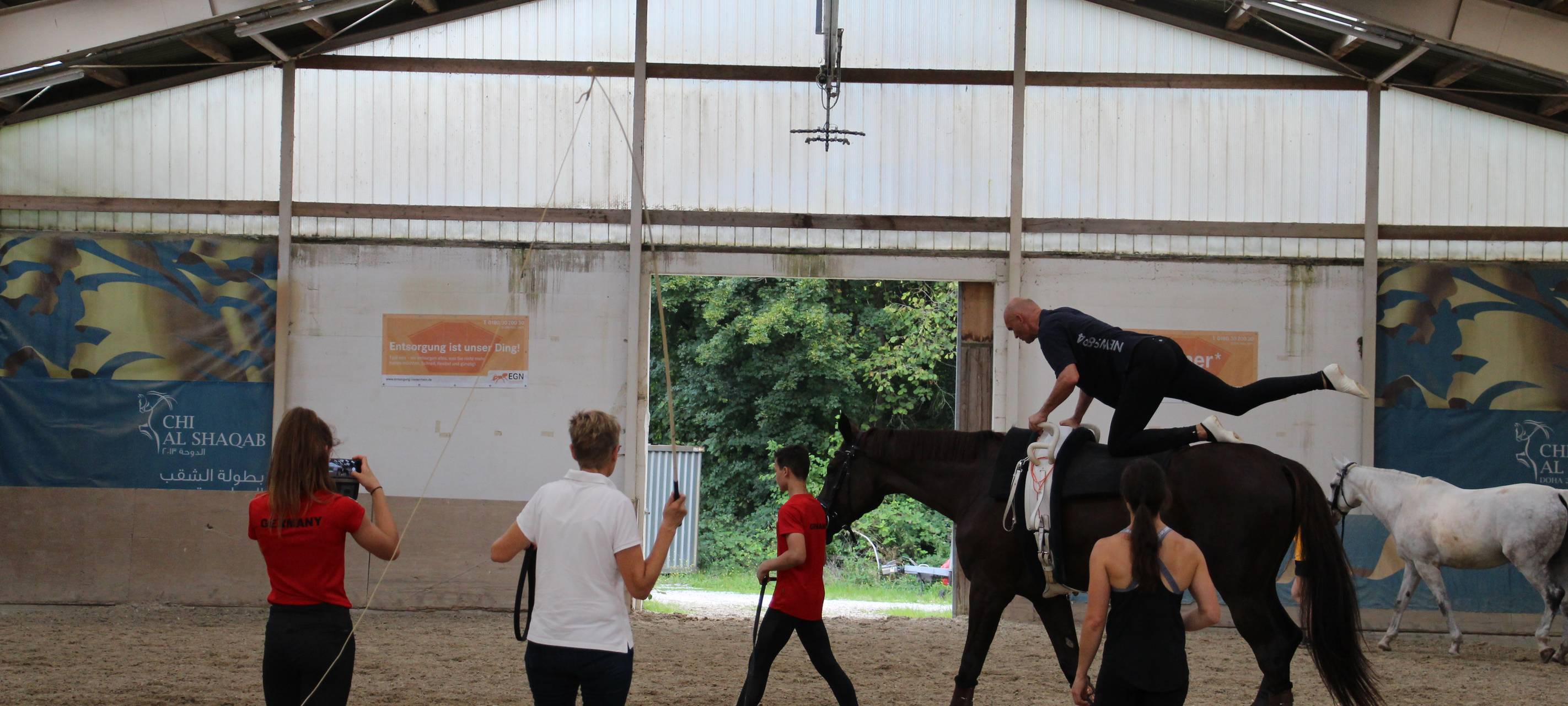 Selbstversuch: Voltigieren