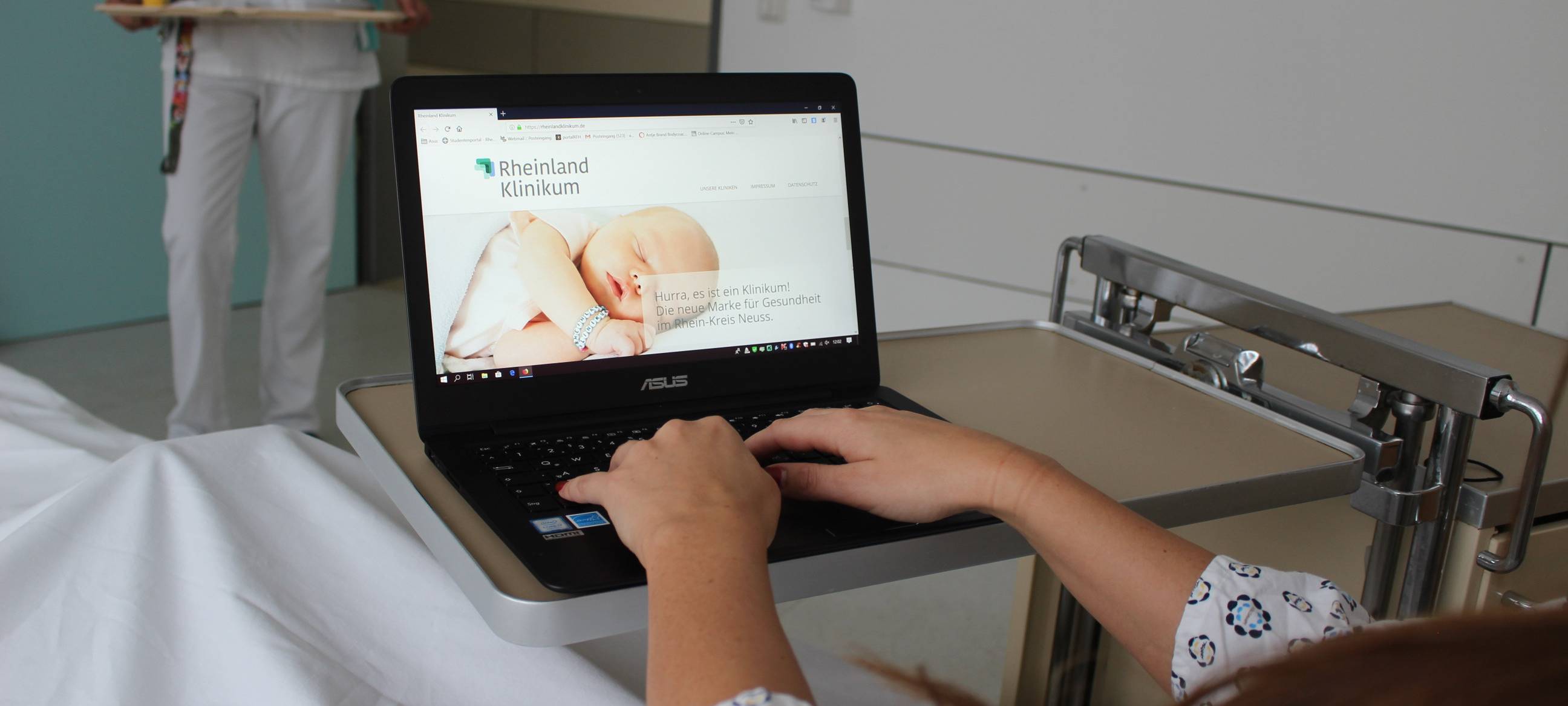 Rheinland Klinikum Grevenbroich kostenloses WLAN