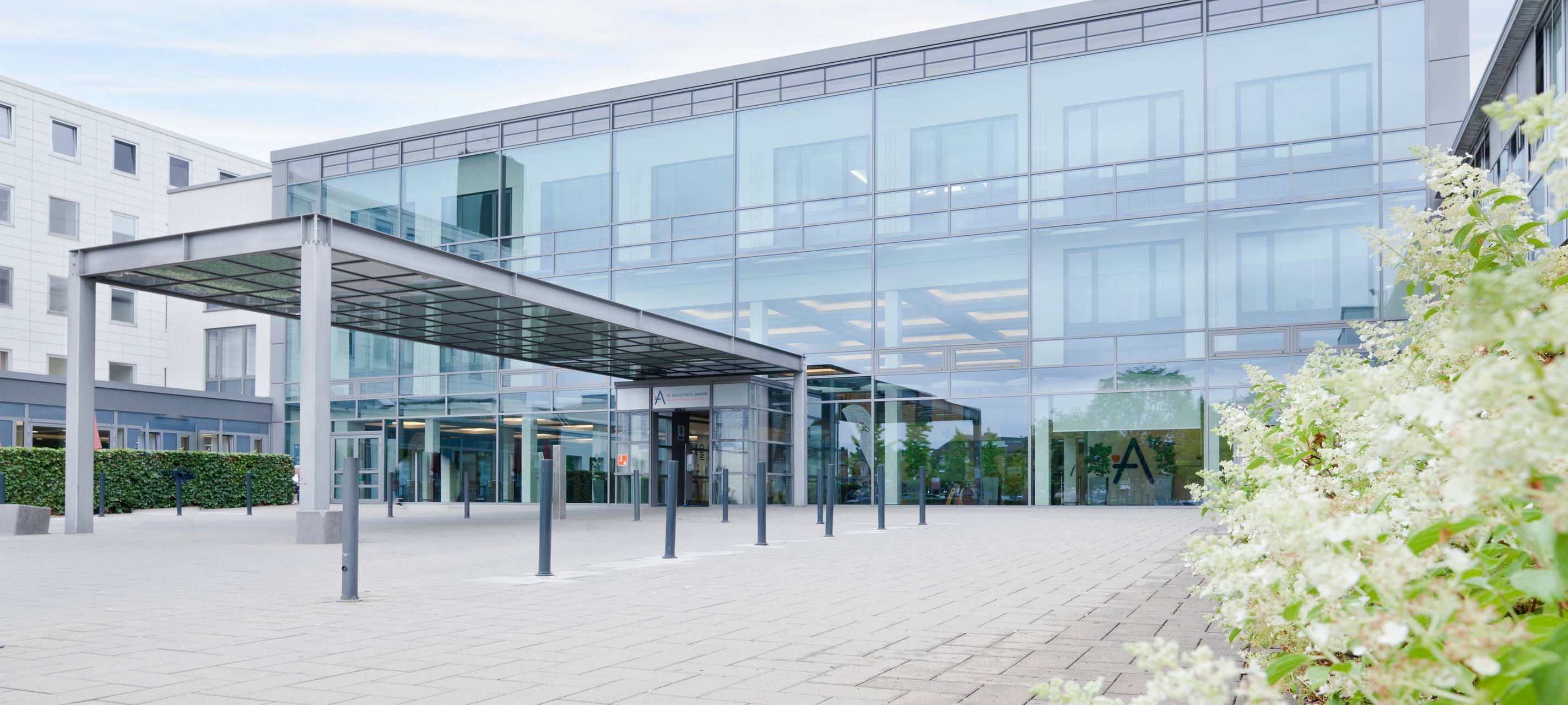 Johanna Etienne Krankenhaus in Neuss plant Lärmschutzwand