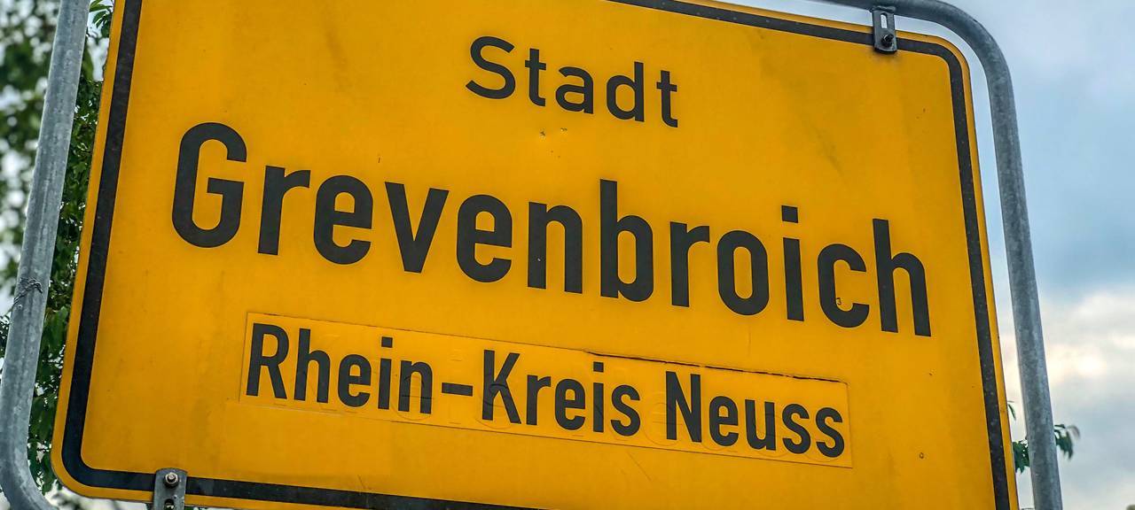 Grevenbroich Ortsschild