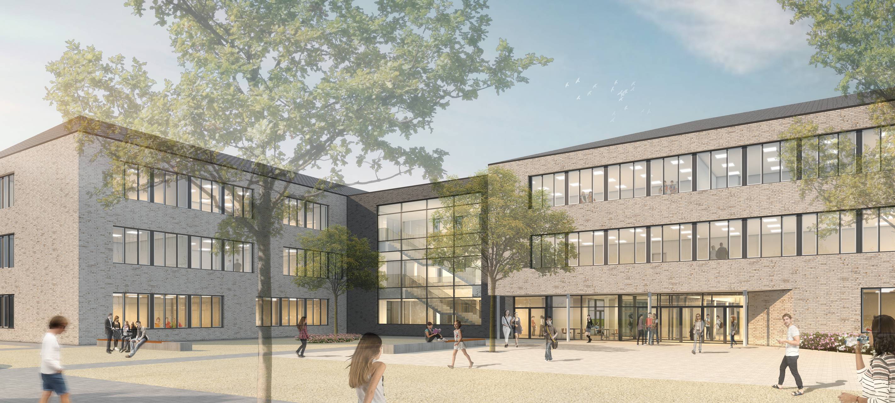 Neue Gesamtschule in Kaarst offiziell besiegelt