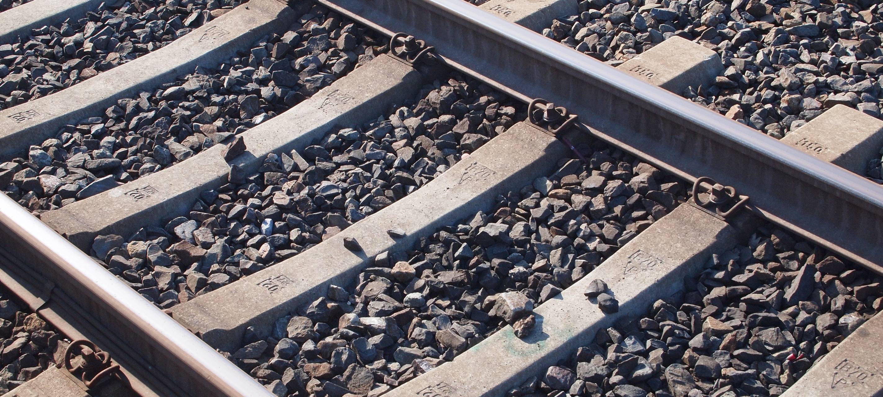 Bahn-Baustelle zur Elektrifizierung in Neuss und Kaarst