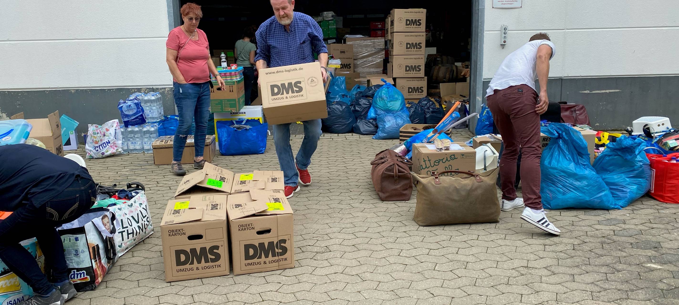 Rhein-Kreis Neuss: Spendenaktionen für Hochwasserbetroffene