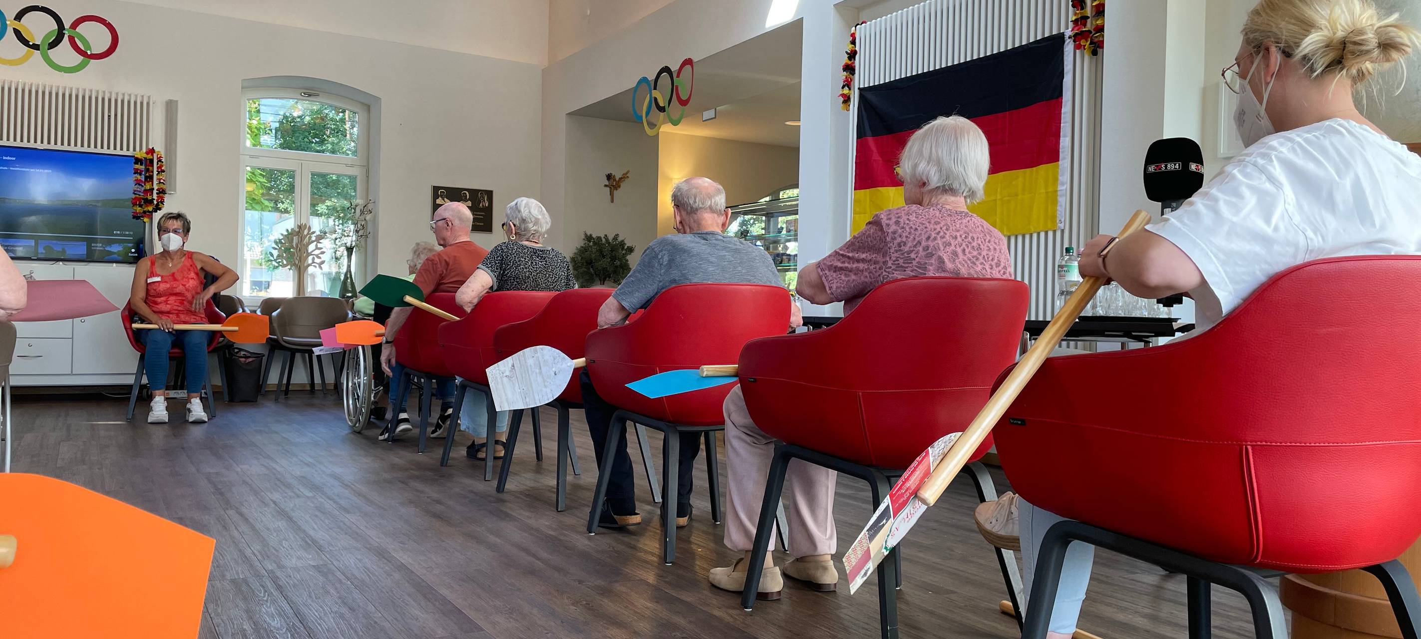 Grevenbroich: Olympische Spiele im Seniorenheim