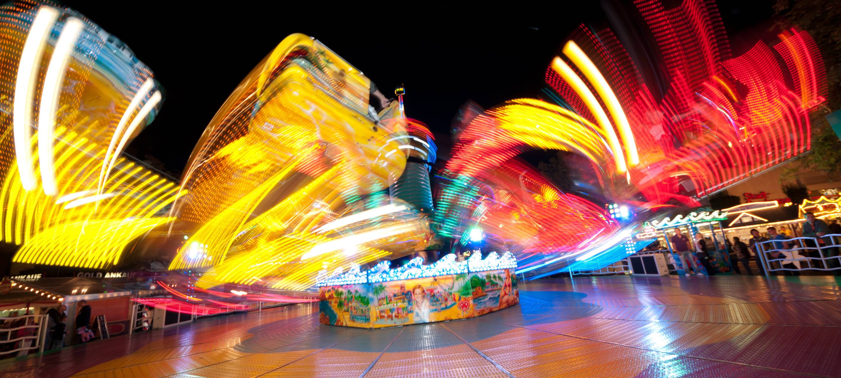 Schrecksekunde auf Further Kirmes: Gondel löst sich