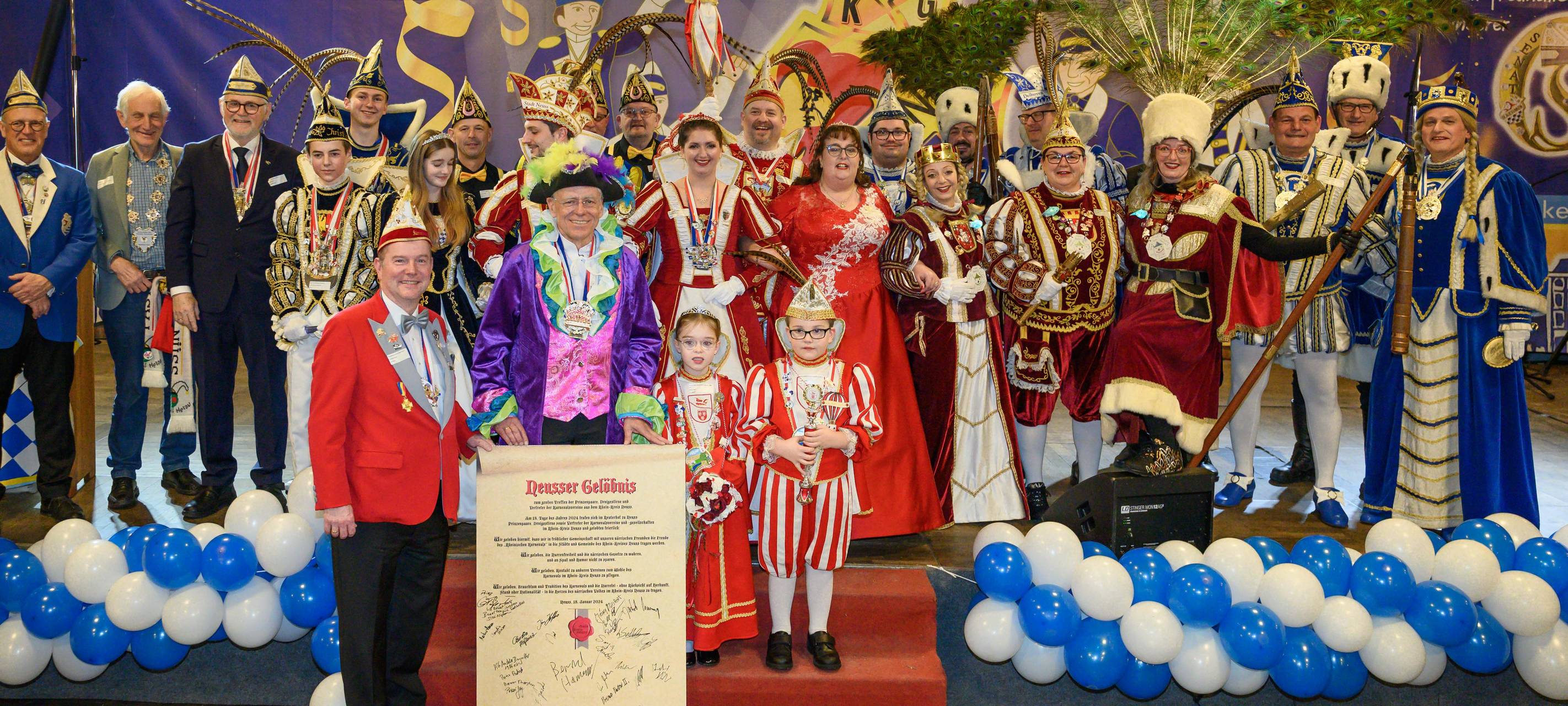 Karnevalsempfang des Rhein-Kreises Neuss 2024