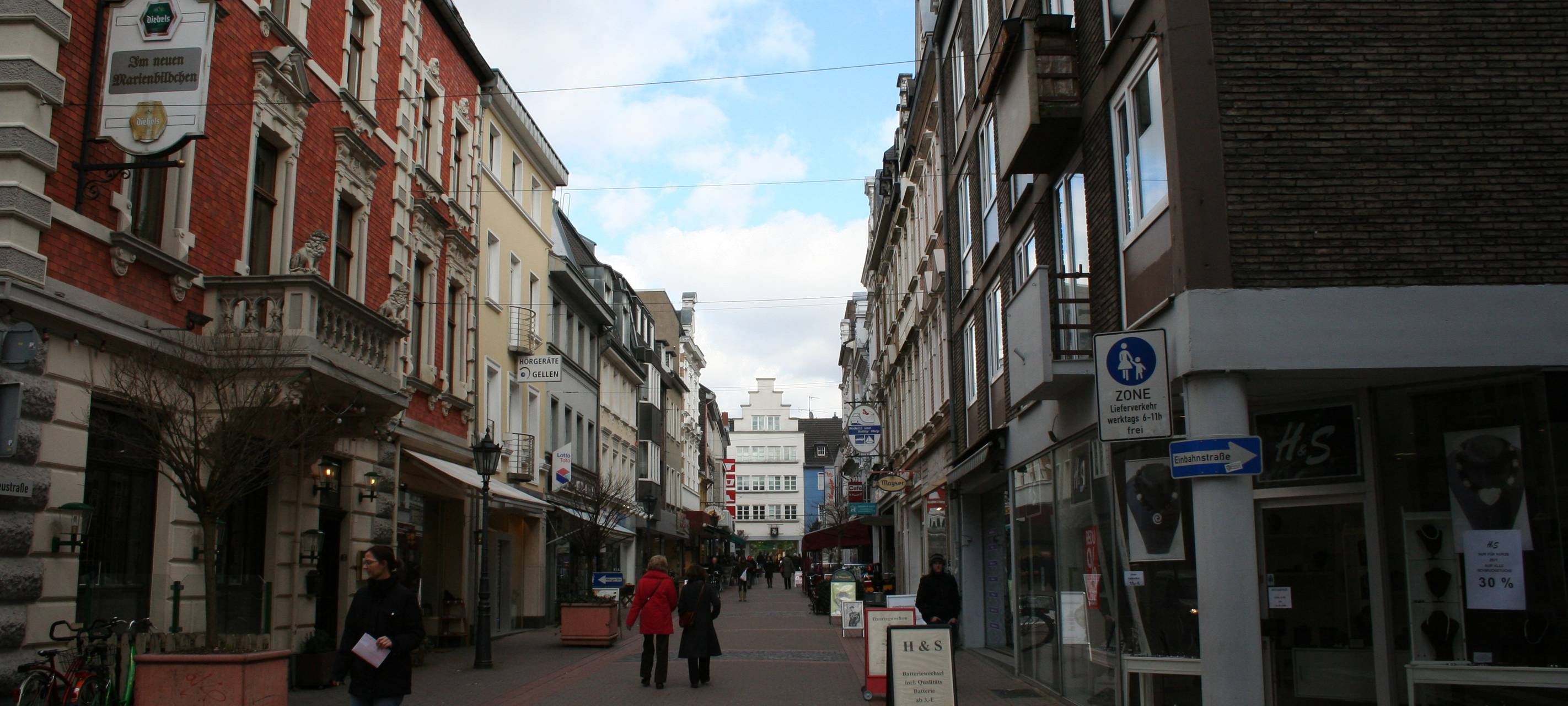 Neustraße in Neuss