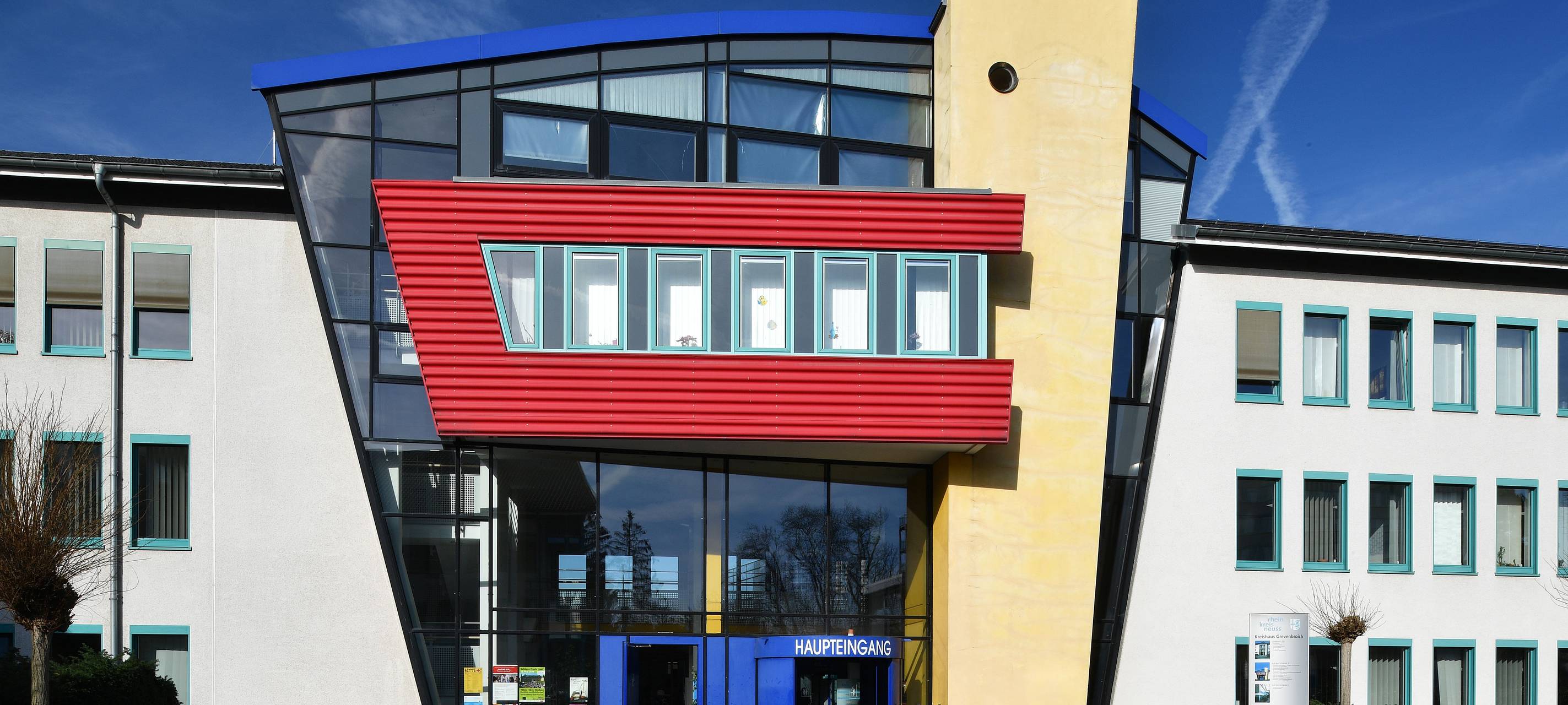 Kreishaus des Rhein-Kreises Neuss in Grevenbroich