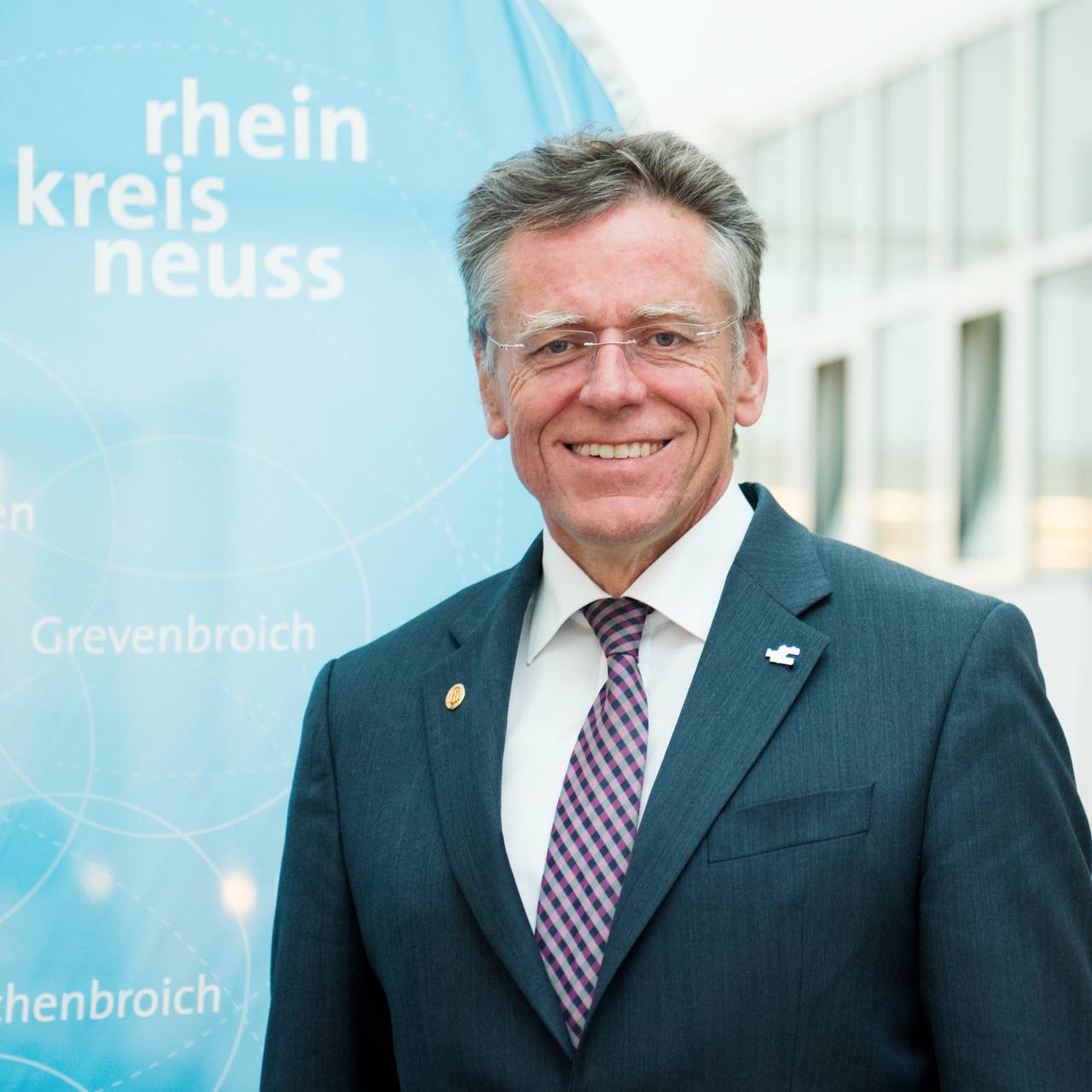 Landrat des Rhein-Kreises Neuss Hans-Jürgen Petrauschke