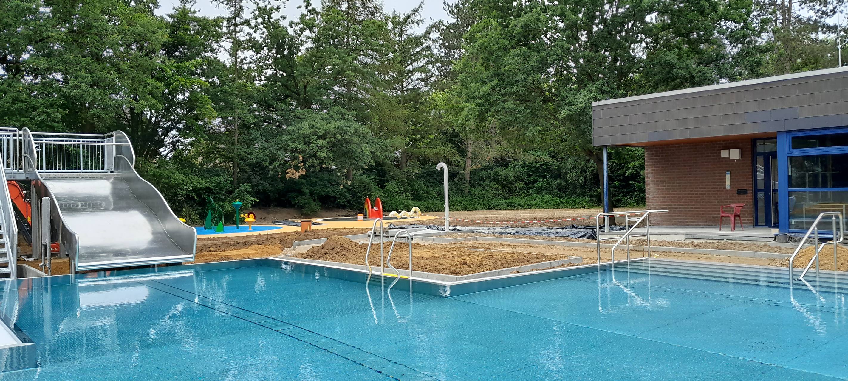 Korschenbroich: Eröffnung vom Außenbereich verzögert sich