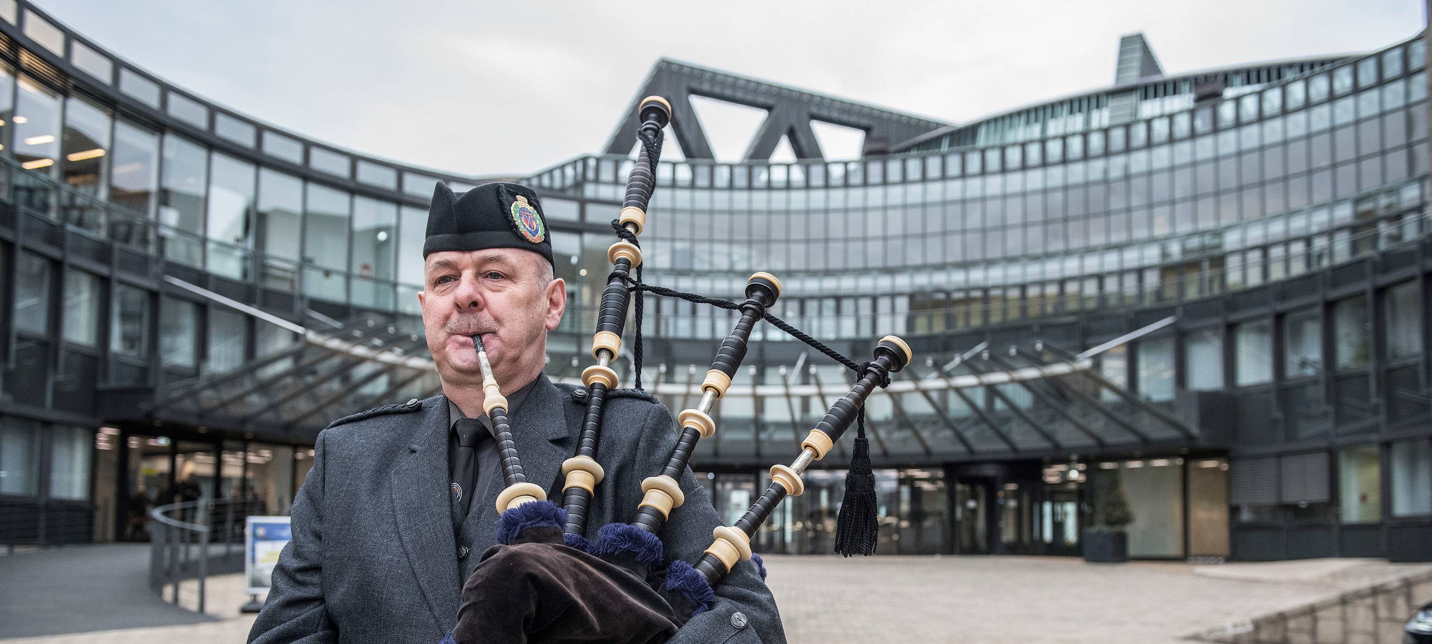 David Johnston - Dudelsack Weltmeister aus Neuss