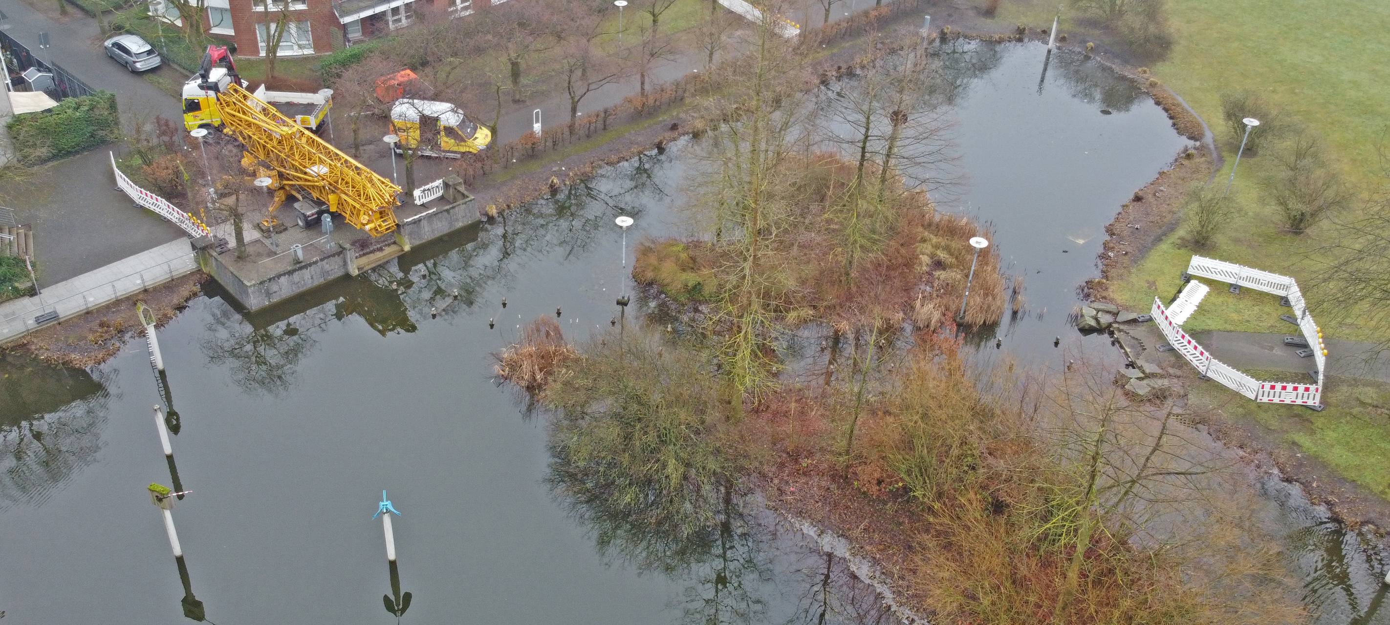 Neubau der Stadtparkbrücke in Kaarst geht los