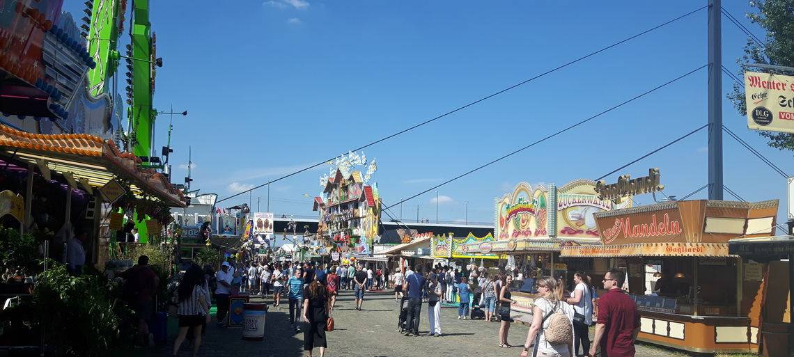 Rheinkirmes in Düsseldorf soll nachhaltiger werden