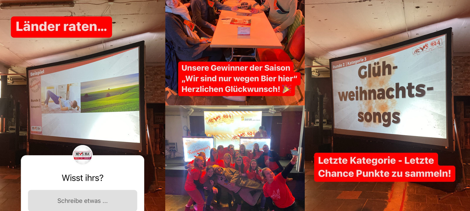 Rückblick: Kneipenquiz Saison 2022 - Spieltag 3 (Finale)