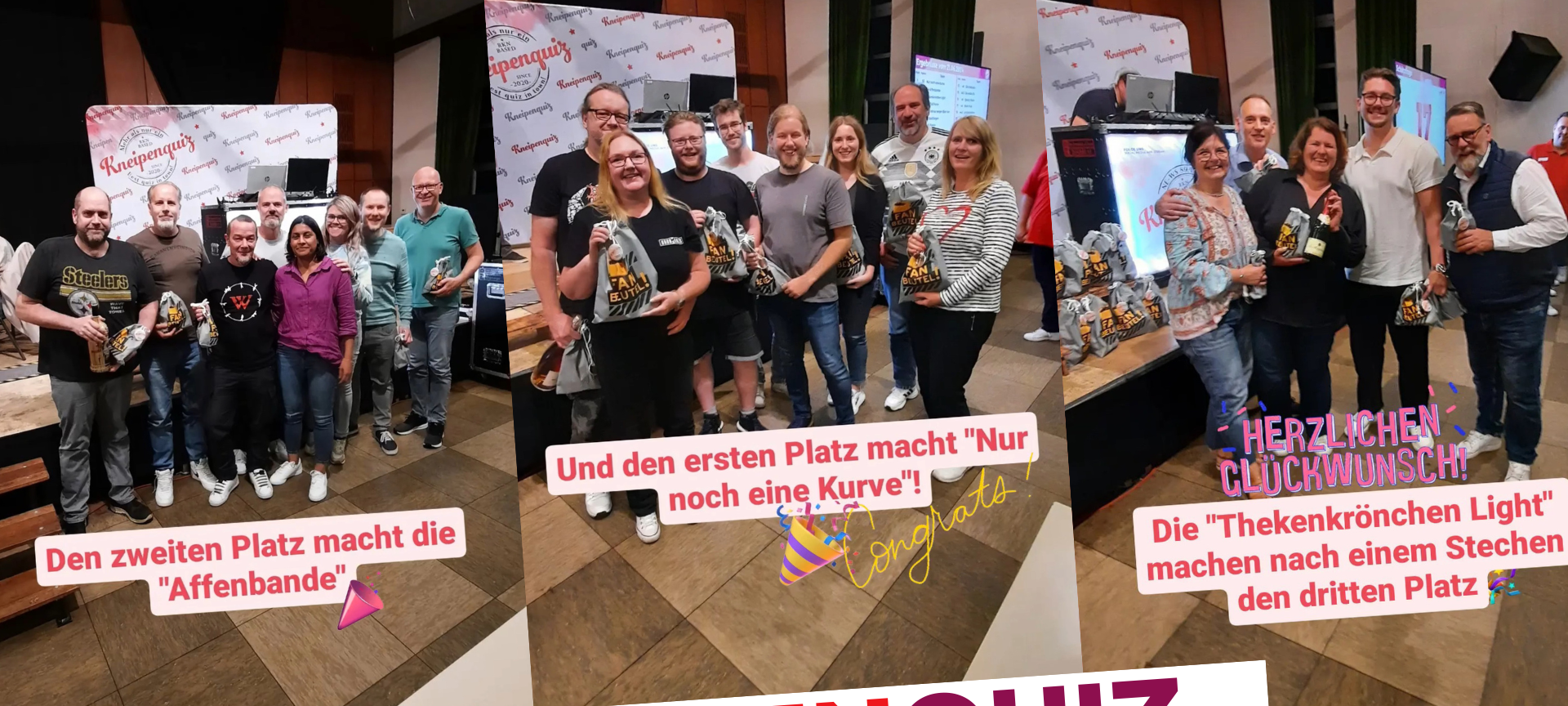 Rückblick: NE-WS 89.4-Kneipenquiz: Saison 24 - Spieltag 2